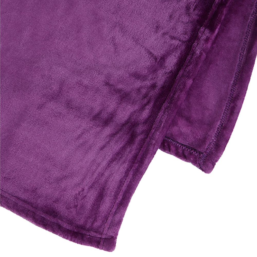 Arliss Gradation Polyester Single Blanket (Purple)