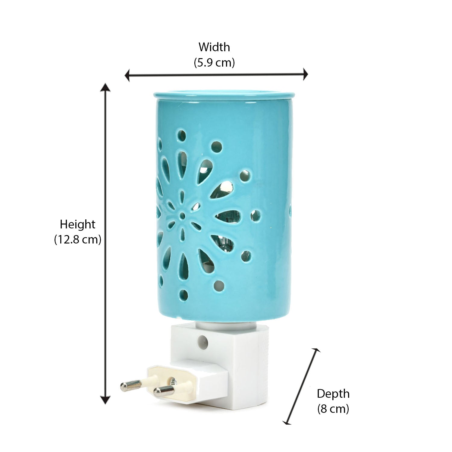 Cylindric Electric Plugin Diffuser (Sea Green)