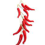 Artificial Chillies Bunch (Red)