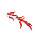 Artificial Chillies Bunch (Red)