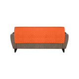 3 Seater Reversible Sofa Cover 179 cm x 279 cm (Orange & Grey)