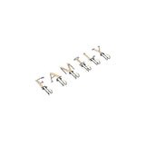 FAMILY Metal Wall Hooks Black & Brown