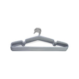 PVC Coated Hangers 24 Pieces (Grey)