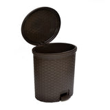 Paddle Dustbin 12 Liter Charcoal Grey