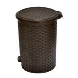 Paddle Dustbin 12 Liter Charcoal Grey