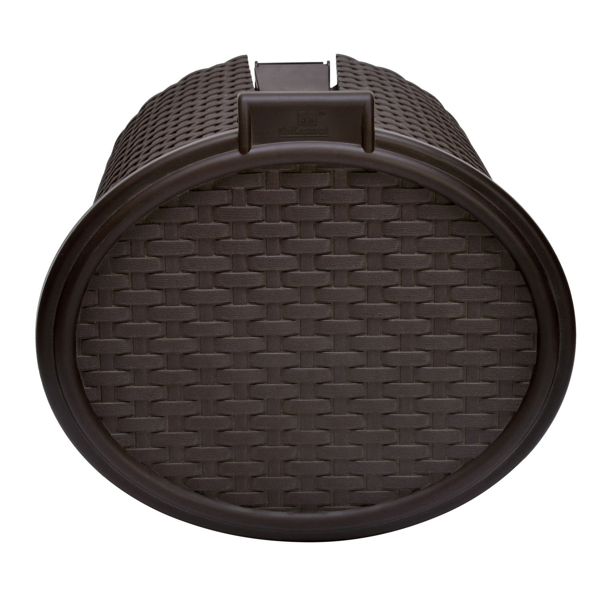 Paddle Dustbin 12 Liter Charcoal Grey