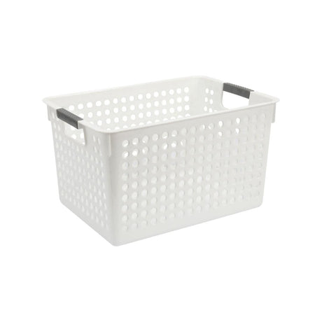 Storage Desk Basket (White)