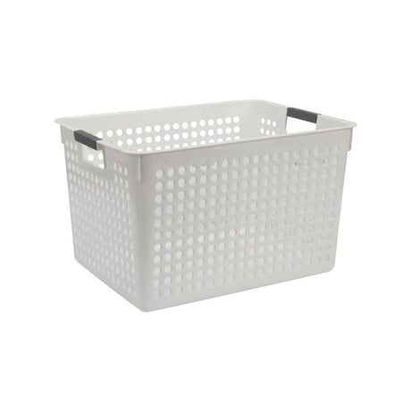 Storage Desk Basket (White)