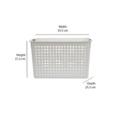 Storage Desk Basket (White)