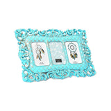 3 Pics Scroll Collage Photo Frame (Green)