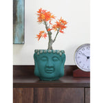 Buddha Face Planter (Sea Green)