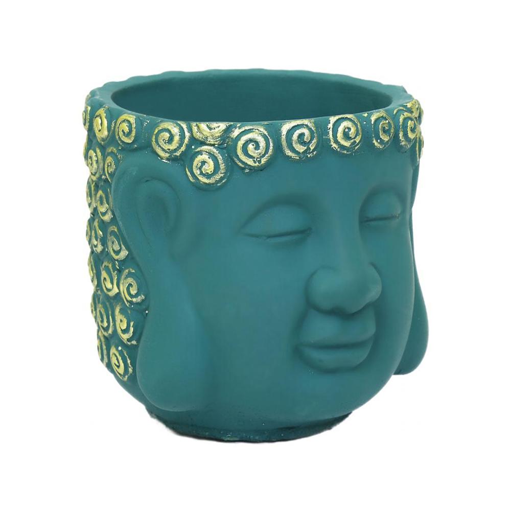 Buddha Face Planter (Sea Green)