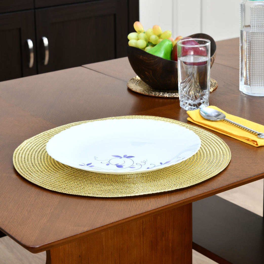 Placemat 40 x 40 cm Set of 2 (Gold)