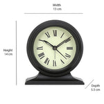 Sigma Table Clock (Black)