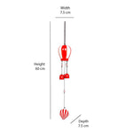 Parachute Windchime (Orange)