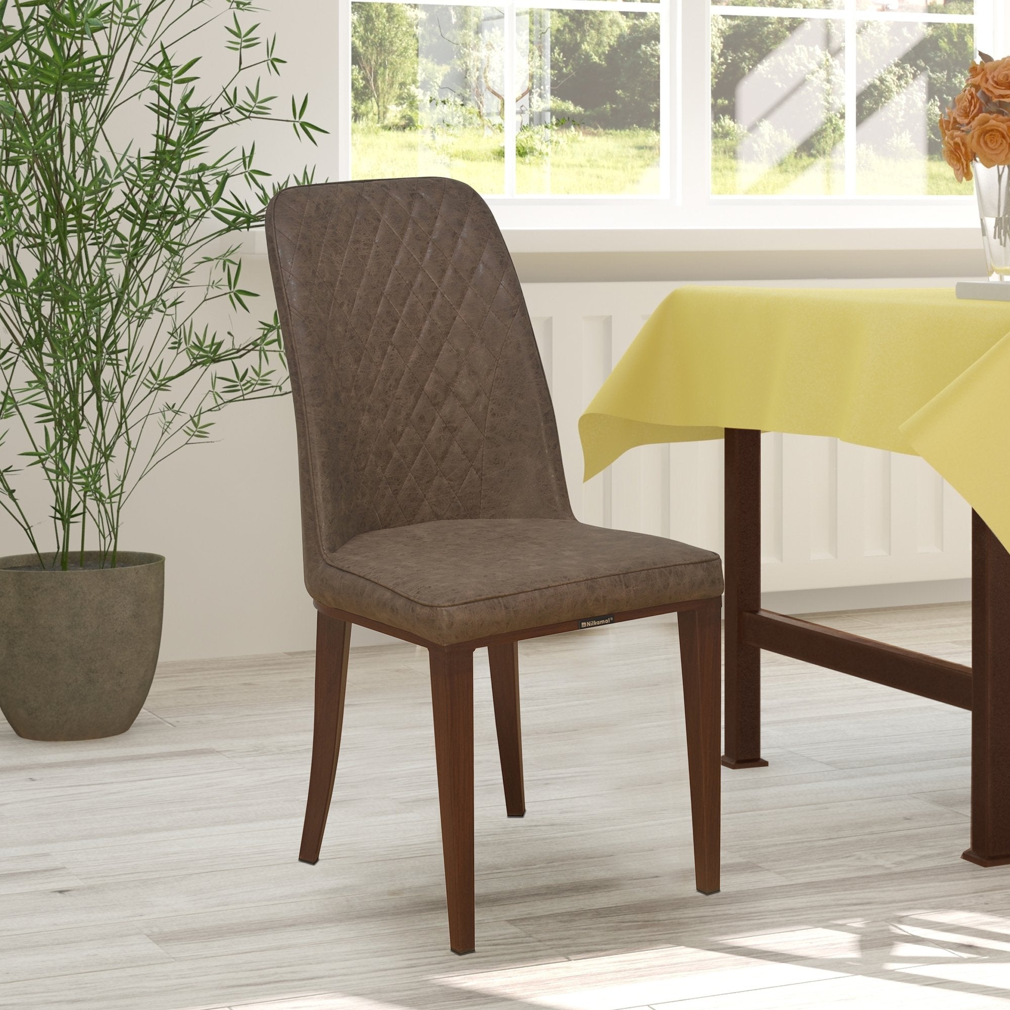 Cucina Dining Chair (Dark Brown)