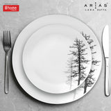 Nilkamal Arias by Lara Dutta Moon Winter Forest Dinner Set - 14 Pieces