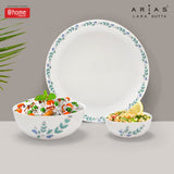 Arias by Lara Dutta Moon Morning Glory Dinner Set - 14 Pieces