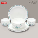 Arias by Lara Dutta Moon Morning Glory Dinner Set - 14 Pieces