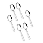 Arias by Lara Dutta Fiesta Cutlery Set of 24 With Stand (Silver)