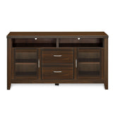 Jonas Engineered Wood TV & Entertainment Unit (Classic Walnut)