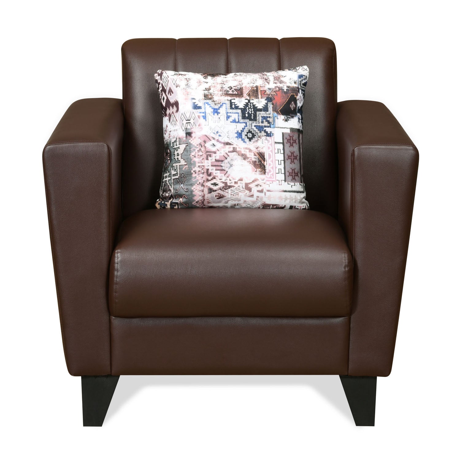 Joy 1 Seater Sofa (Brown)