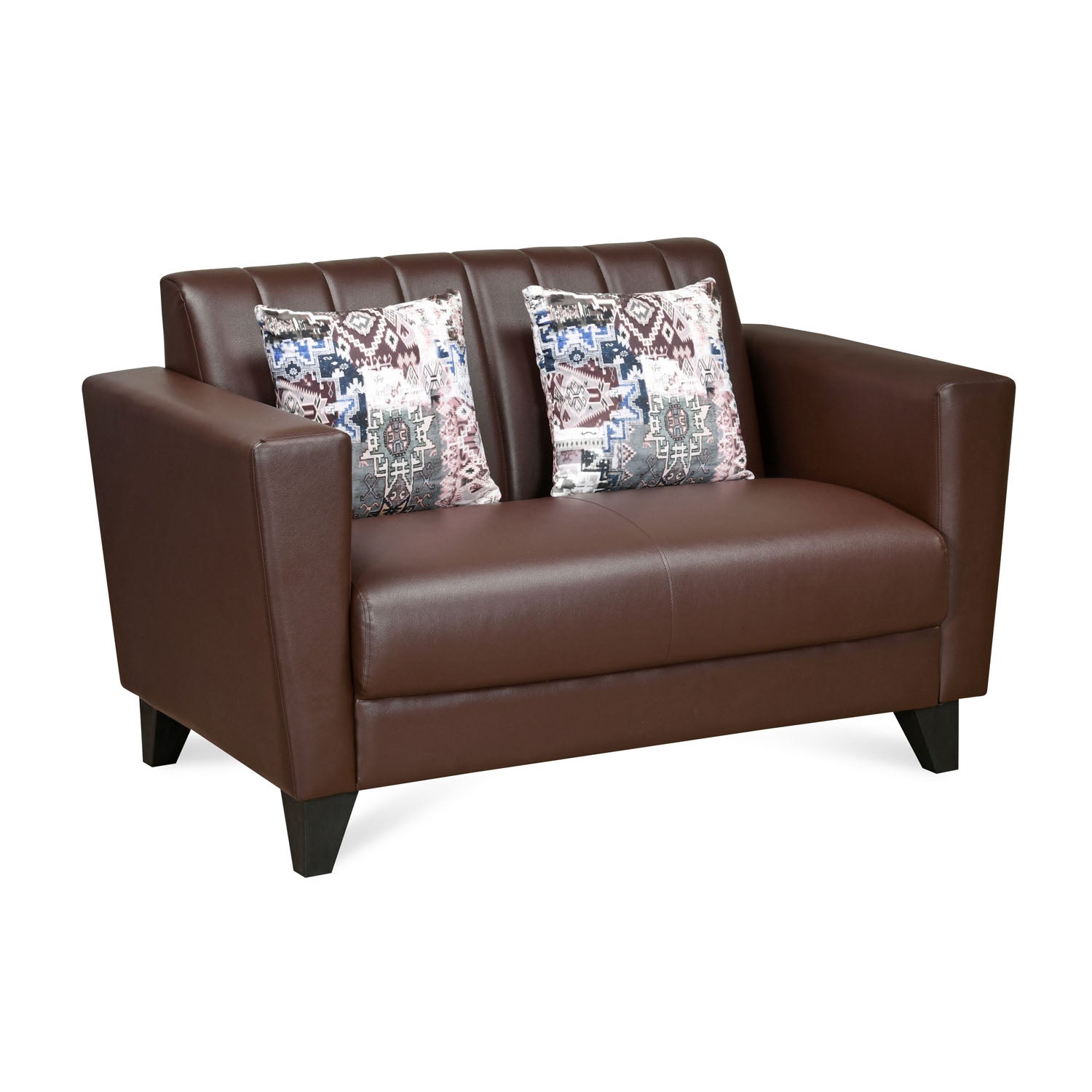 Joy 2 Seater Sofa (Brown)