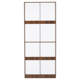 Joyce 2 Door Wardrobe (Classic Walnut)