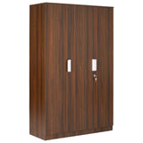 Joyce 3 Door Wardrobe (Classic Walnut)