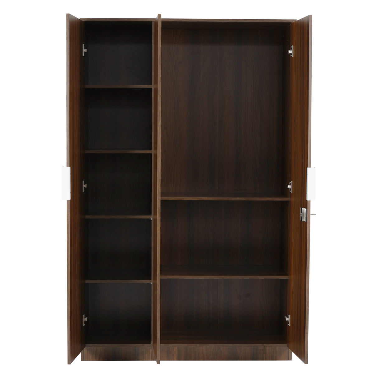 Joyce 3 Door Wardrobe (Classic Walnut)