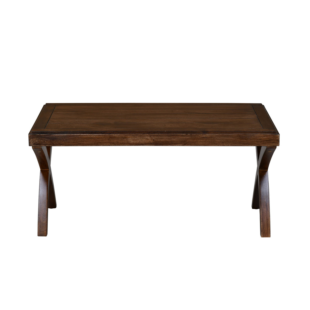 Karla Solid Wood Center Table (Walnut)