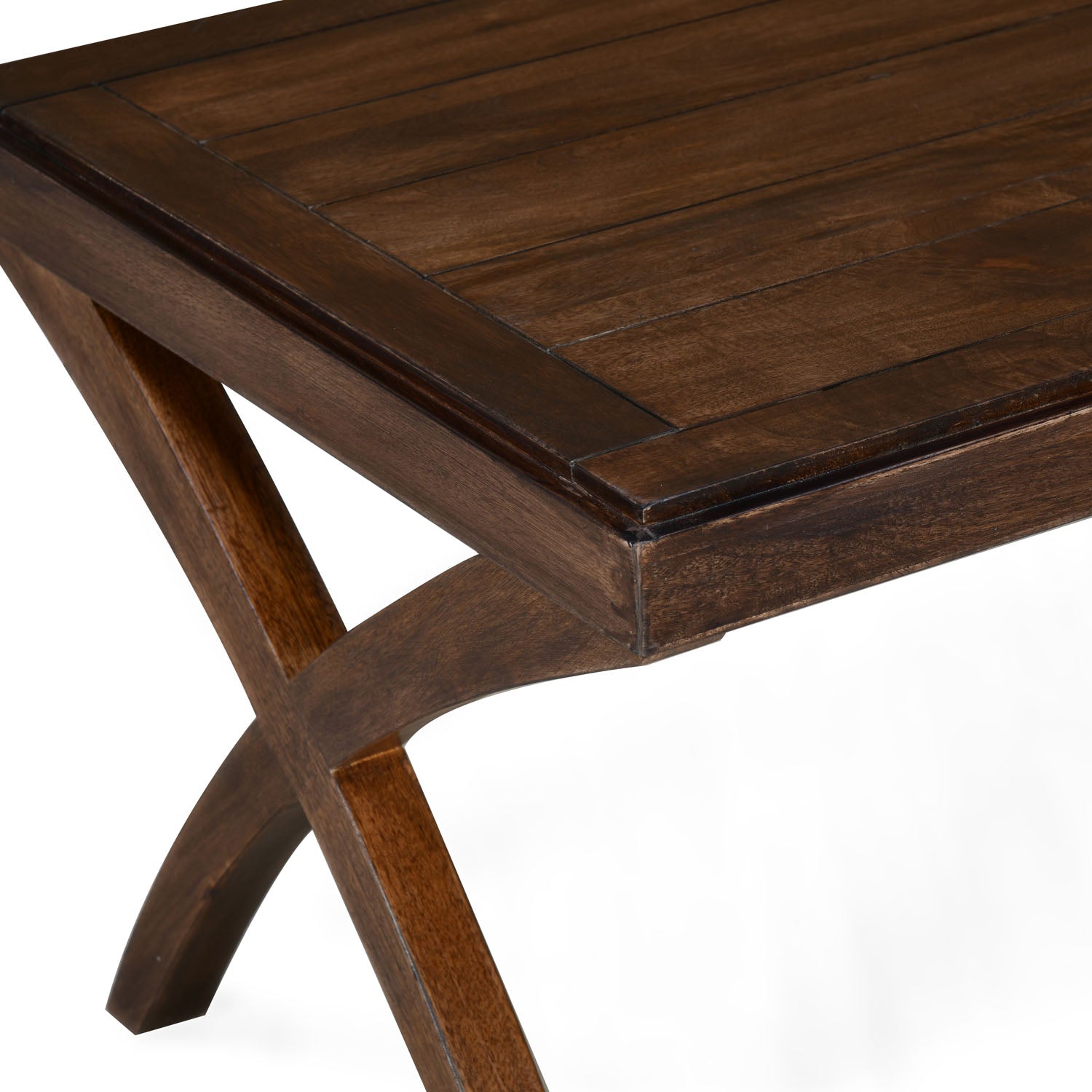 Karla Solid Wood Center Table (Walnut)