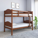 Kester Solid Wood Bunk Bed (Dark Oak)