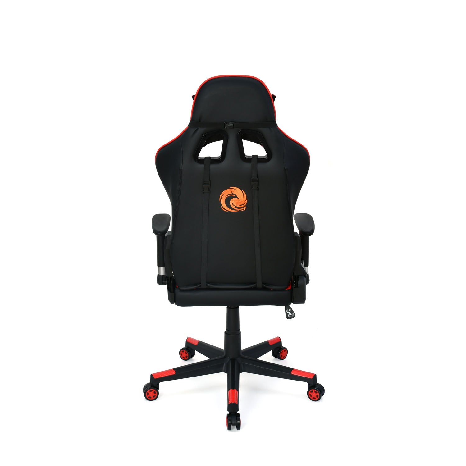 Marvel Leatherette Ergonomic Gaming Chair with Neck & Lumbar Pillow (Black & Red)