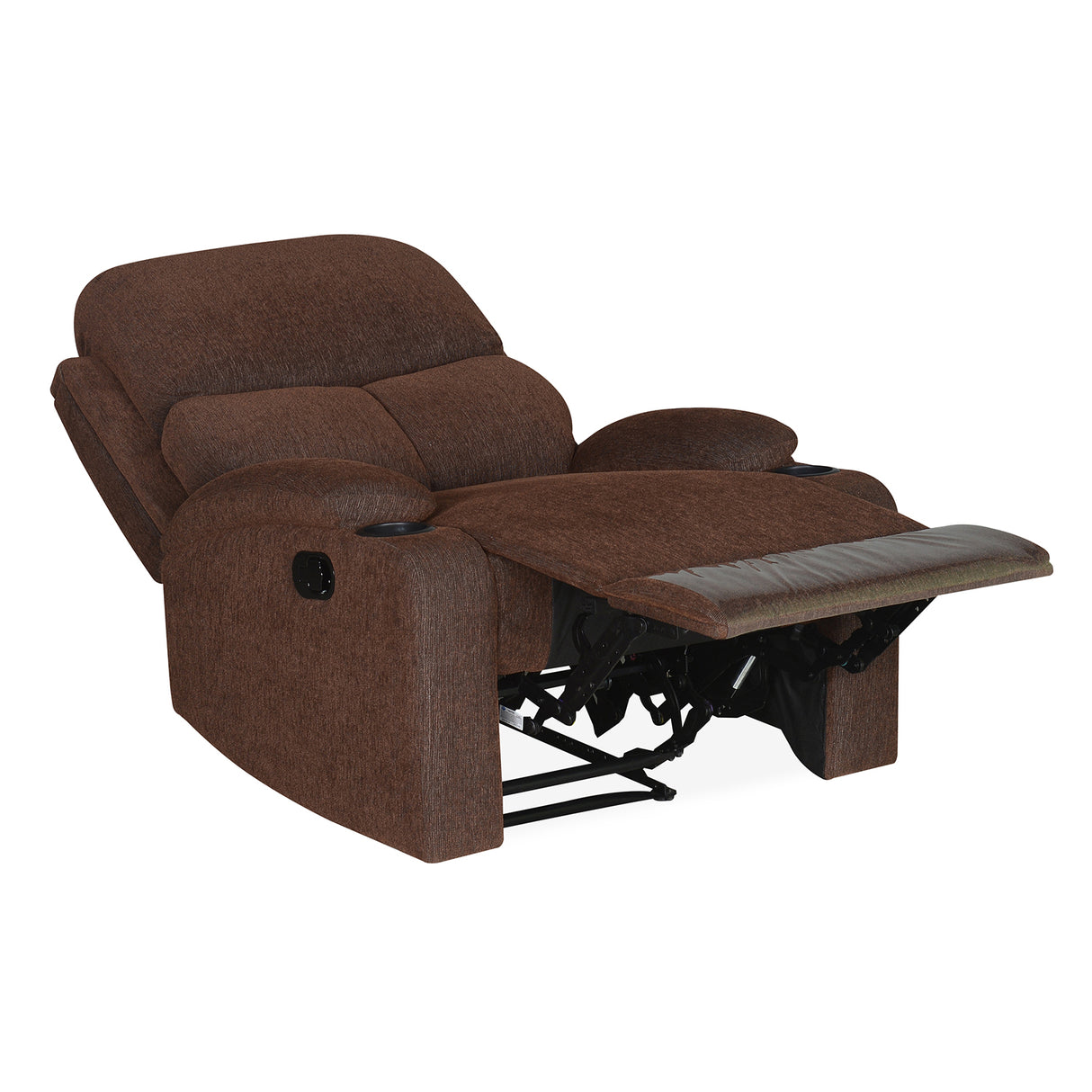 Matt 1 Seater Manual Recliner (Cocoa)