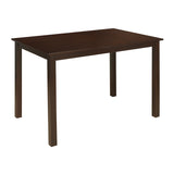 Mauna 4 Seater Dining Table (Dark Cappucino)