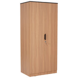 Milford 2 Door Wardrobe (Urban Teak)