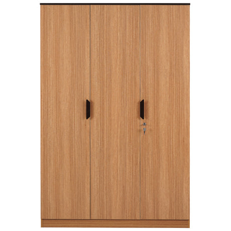 Milford 3 Door Wardrobe  (Urban Teak)