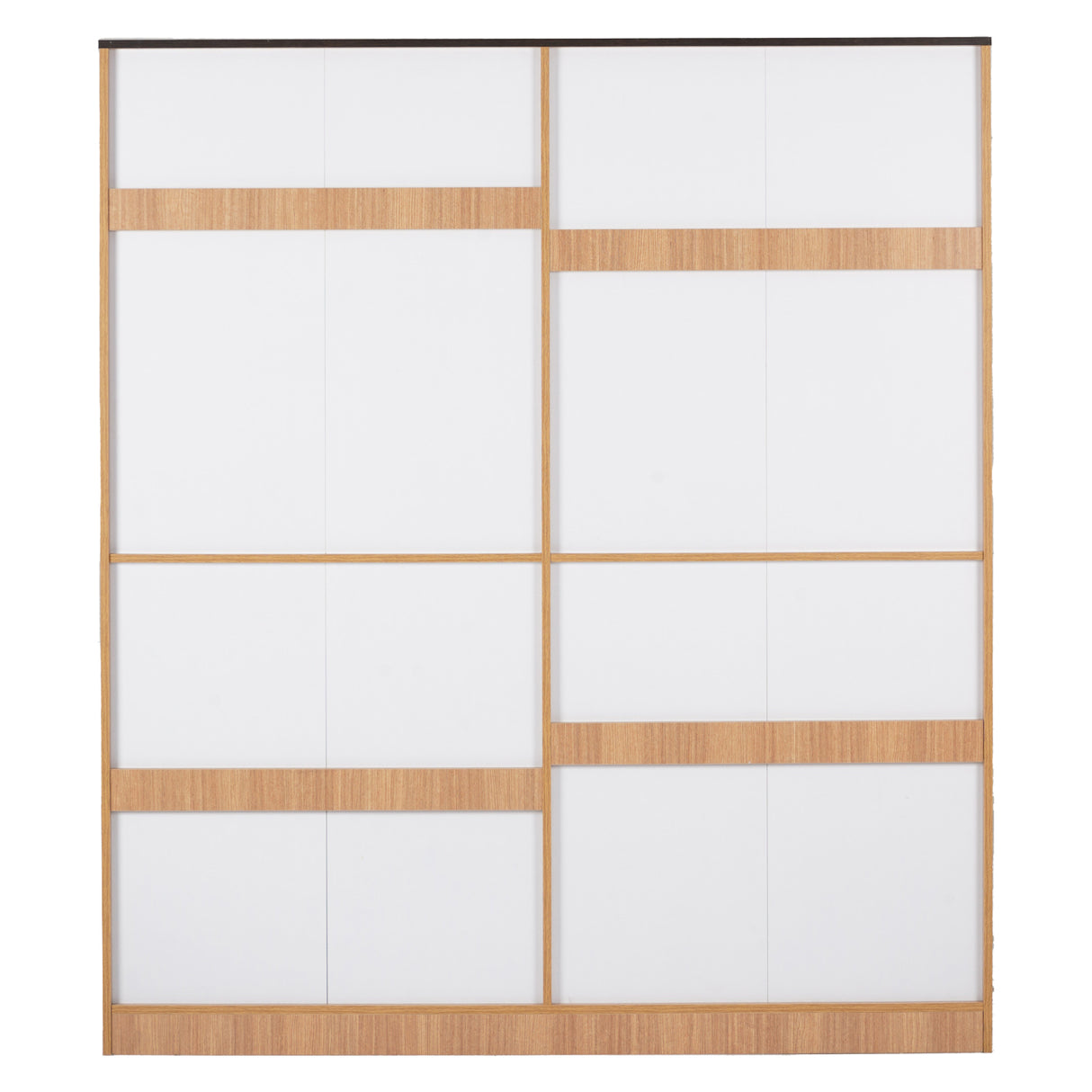 Milford 4 Door Wardrobe (Urban Teak)