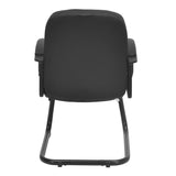 Nilkamal Mayor Visitor Chair (Black)