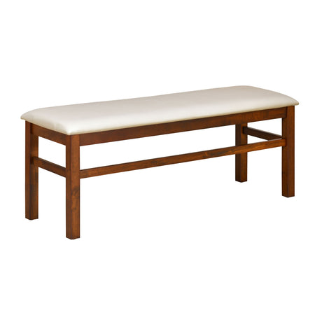 Peak Solid Wood Dining Bench (Light Cappucino)