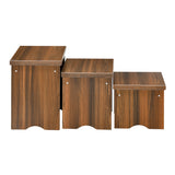 Remington Nest Table Set of 3 (Classic Walnut)