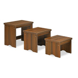 Remington Nest Table Set of 3 (Classic Walnut)