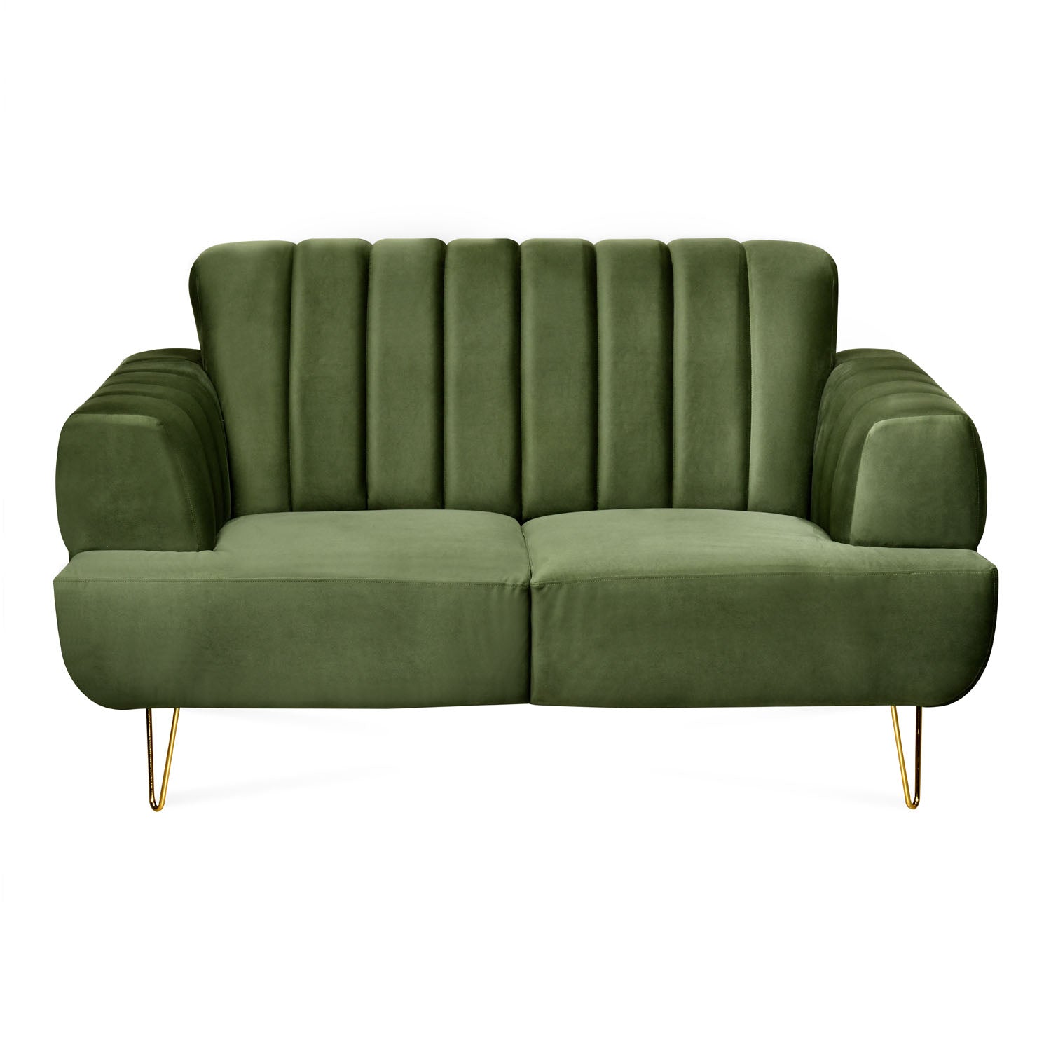 Somerville 2 Seater Sofa (Olive Green)