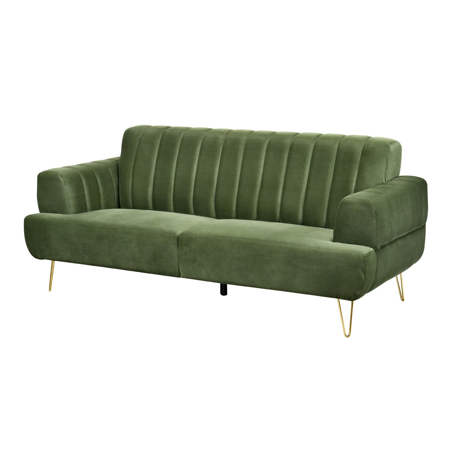 Somerville 3 Seater Sofa (Olive Green)