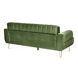 Somerville 3 Seater Sofa (Olive Green)