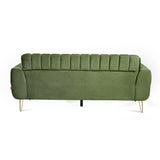 Somerville 3 Seater Sofa (Olive Green)