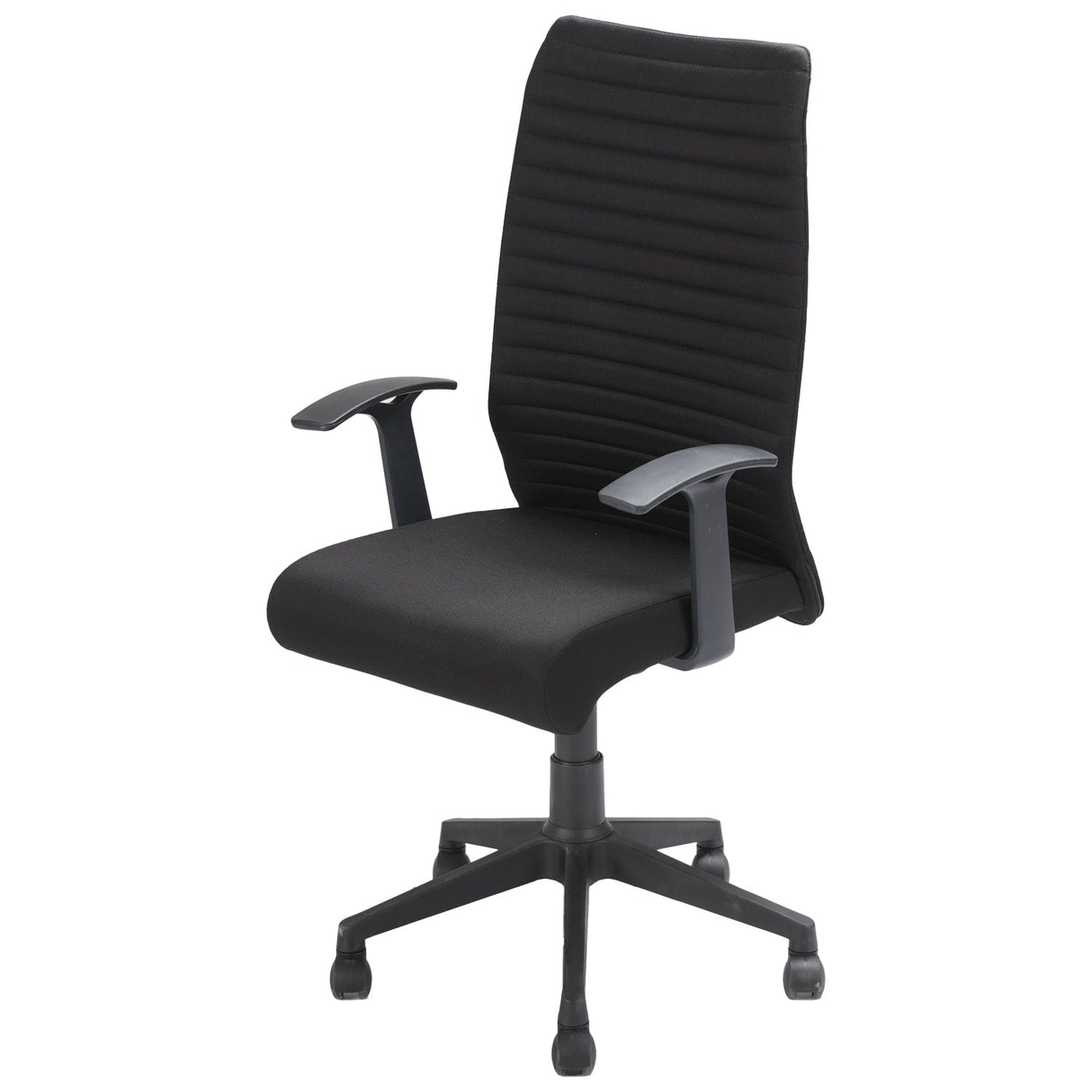 Thames Neo High Back Fabric Chair (Black)