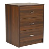 Torrie Engineered Wood Nightstand (Classic Walnut)