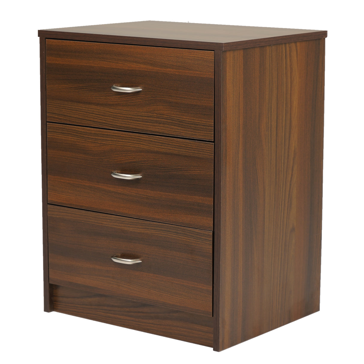 Torrie Engineered Wood Nightstand (Classic Walnut)